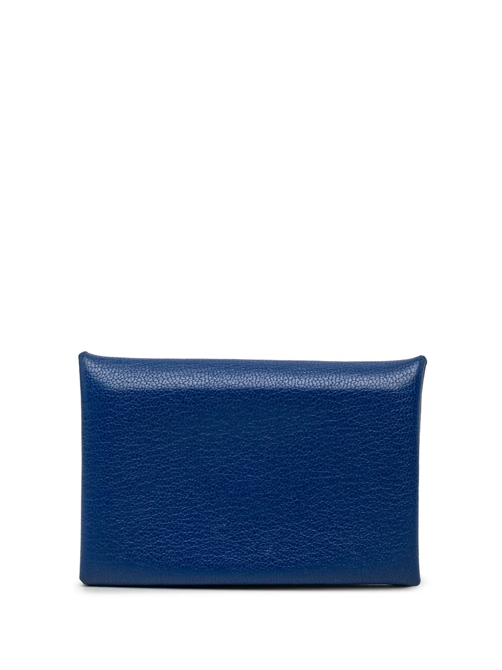 Hermès Pre-Owned 2022 Chevre Mysore Calvi card holder - Blau