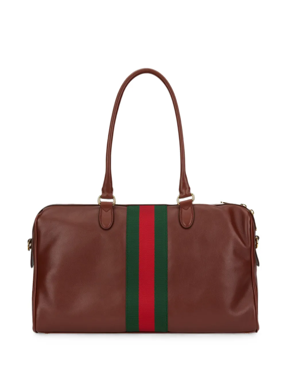 Gucci Grote Boston suède schoudertas Bruin