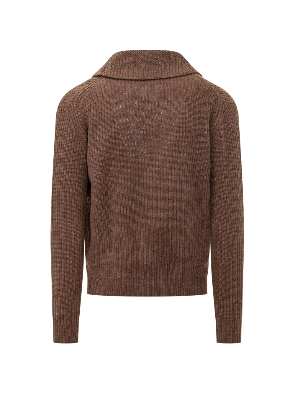 RAKKI Vest met sjaalkraag Bruin
