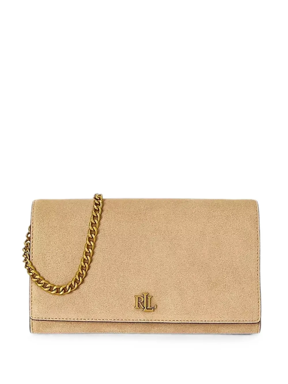 Lauren Ralph Lauren chain-link shoulder bag - Toni neutri