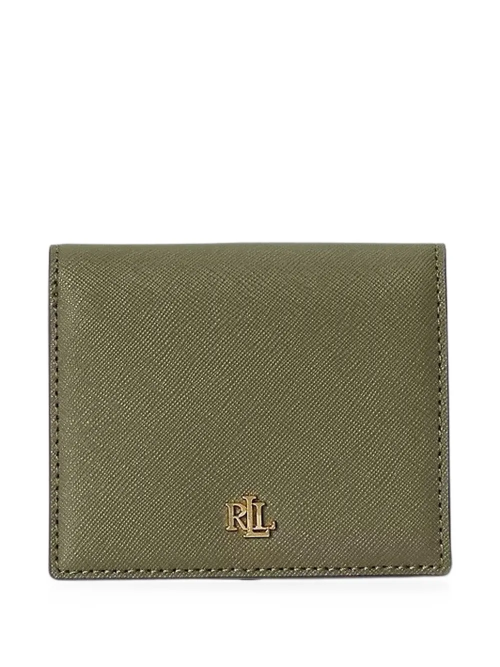 Lauren Ralph Lauren logo-plaque bifold wallet - Grün