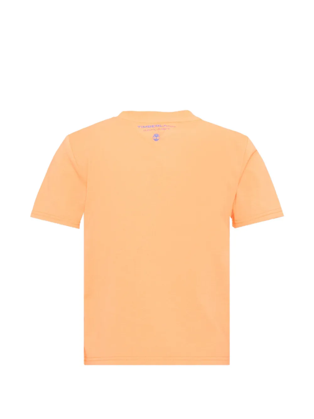 Timberland Kids T-shirt met logoprint Oranje