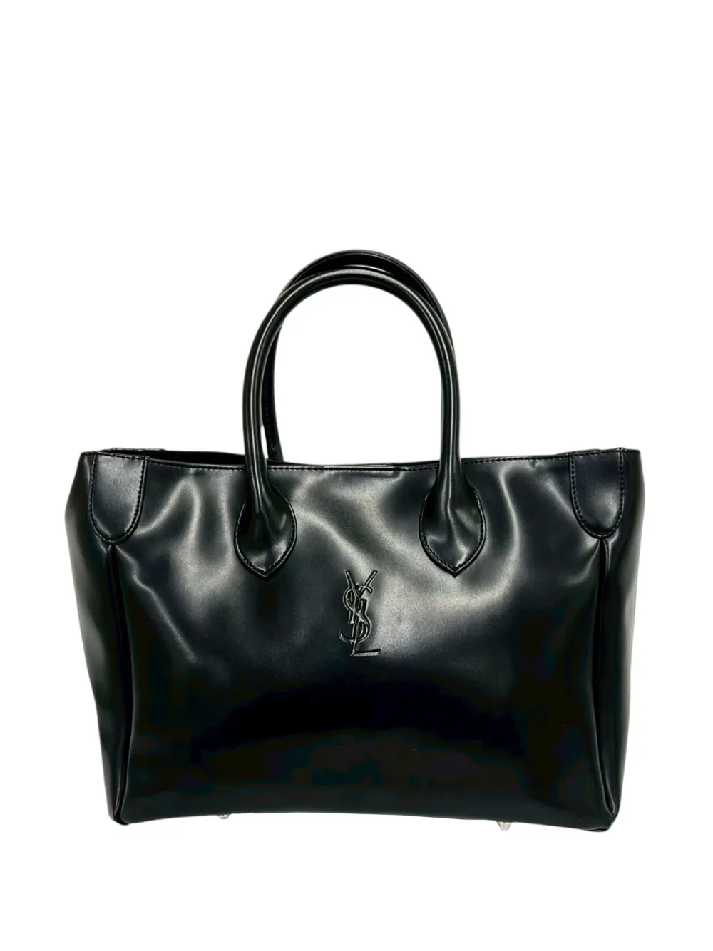 Saint Laurent Pre-Owned 20th Century Leather tote bag - Nero