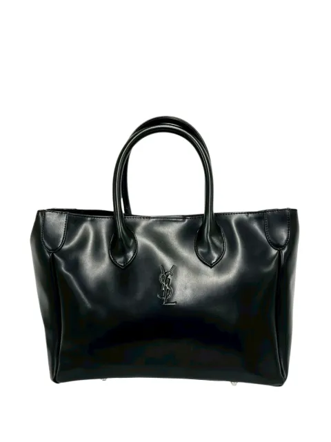 Saint Laurent Pre-Owned кожаная сумка-тоут (20 век)