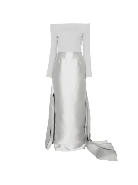 Solace London The Winslow maxi dress in platinum