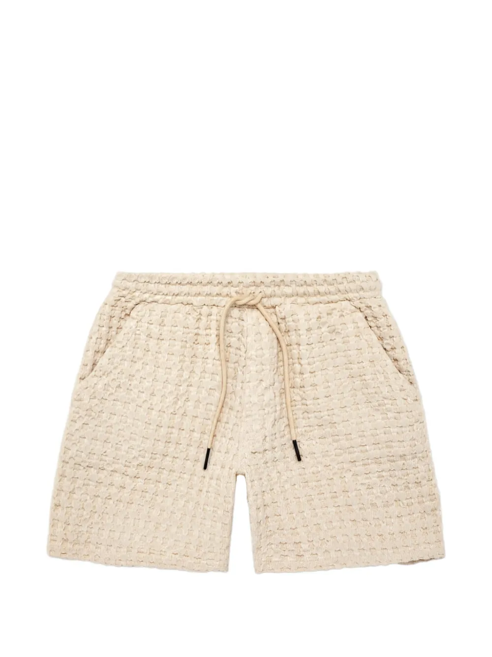 OAS Company Porto waffle-knit shorts - Toni neutri
