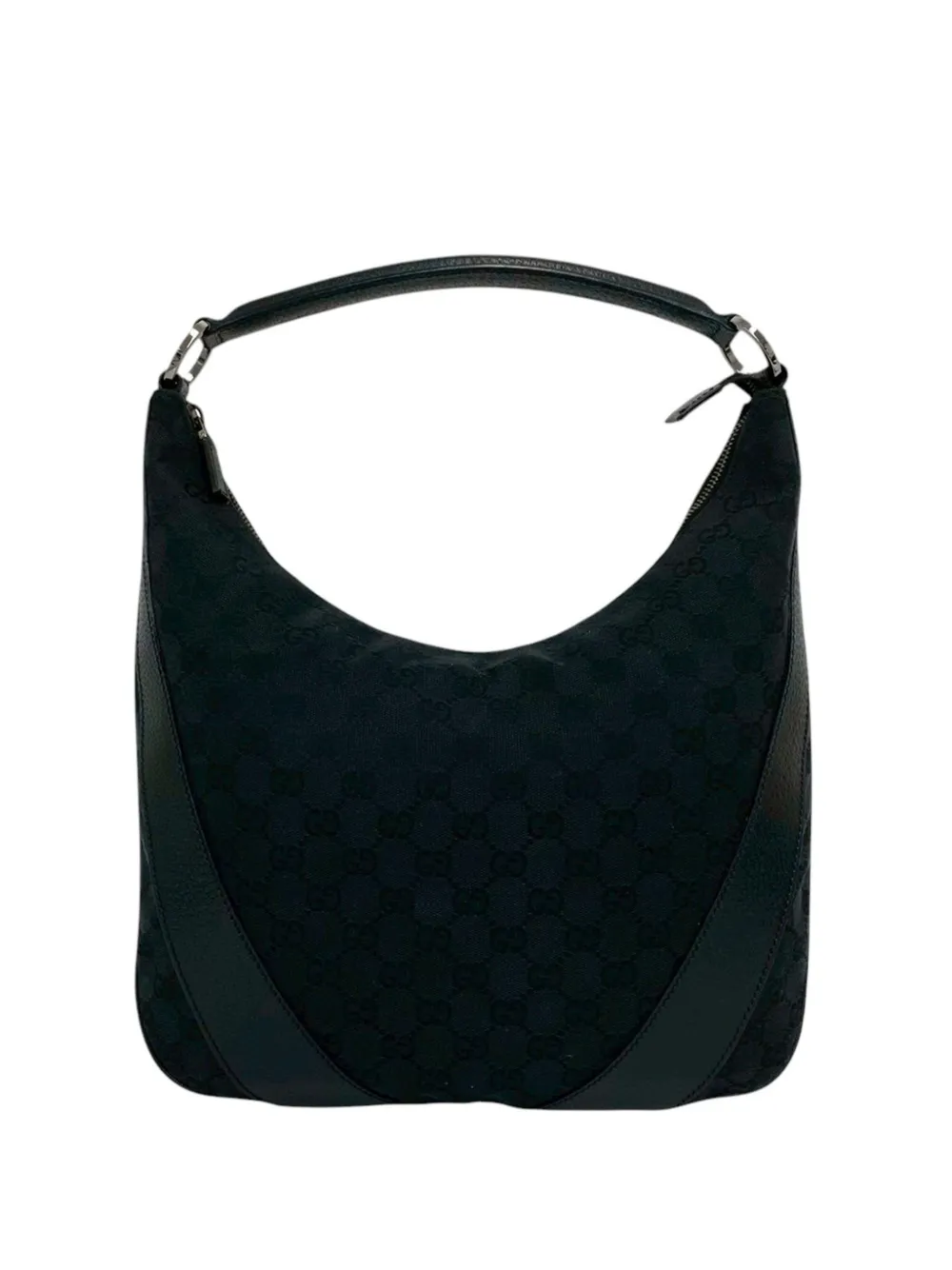 Gucci Pre-Owned 2000-2015 GG Canvas hobo bag - Schwarz