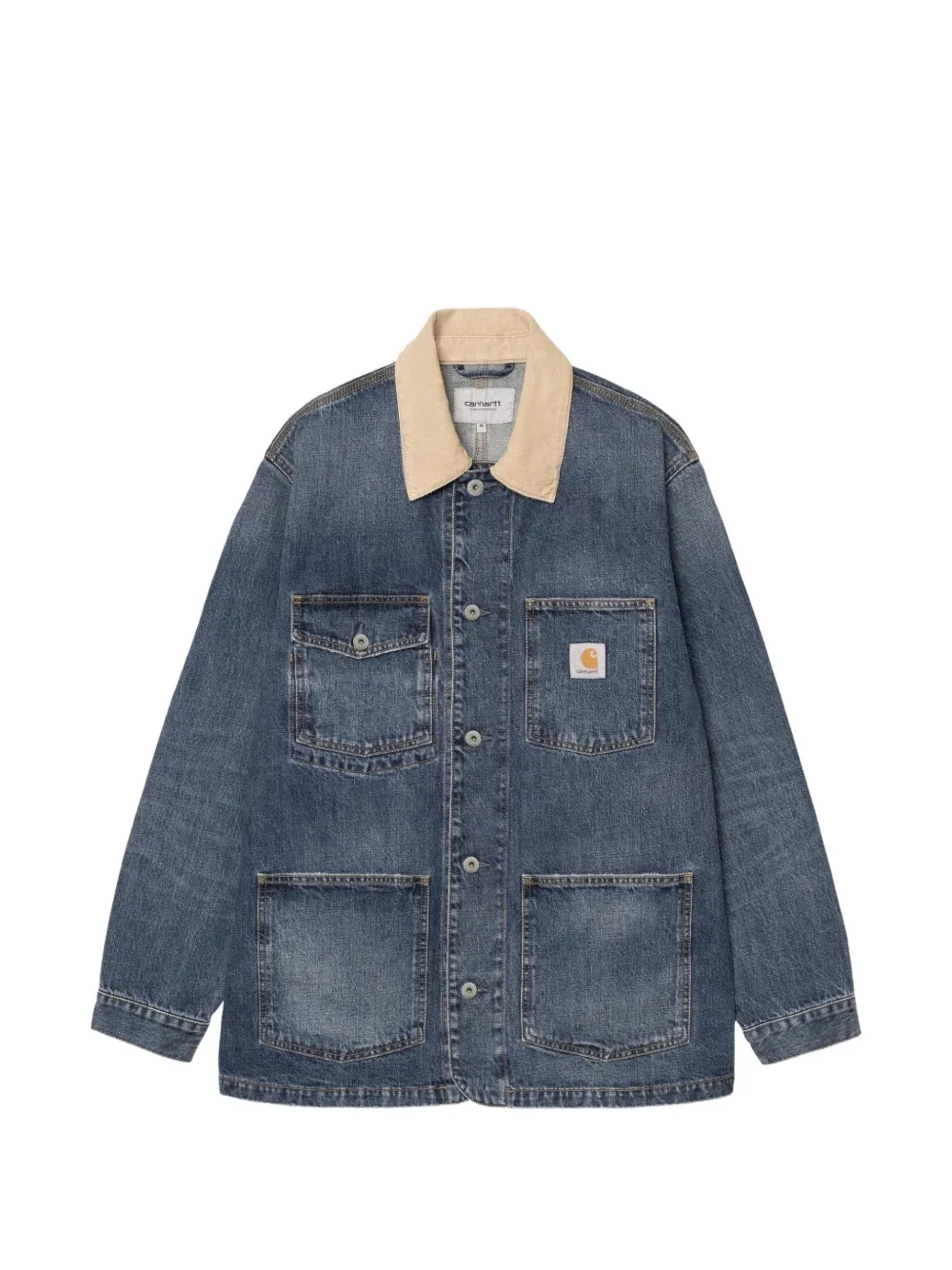 Carhartt WIP Warren chore coat - Blau