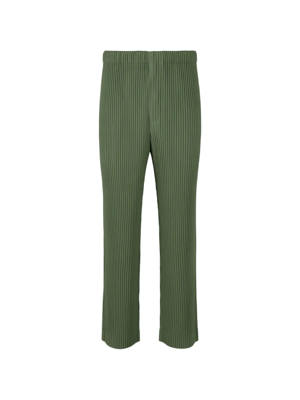 Homme Plissé Issey Miyake Color Pleats 2 pleated trousers - Verde