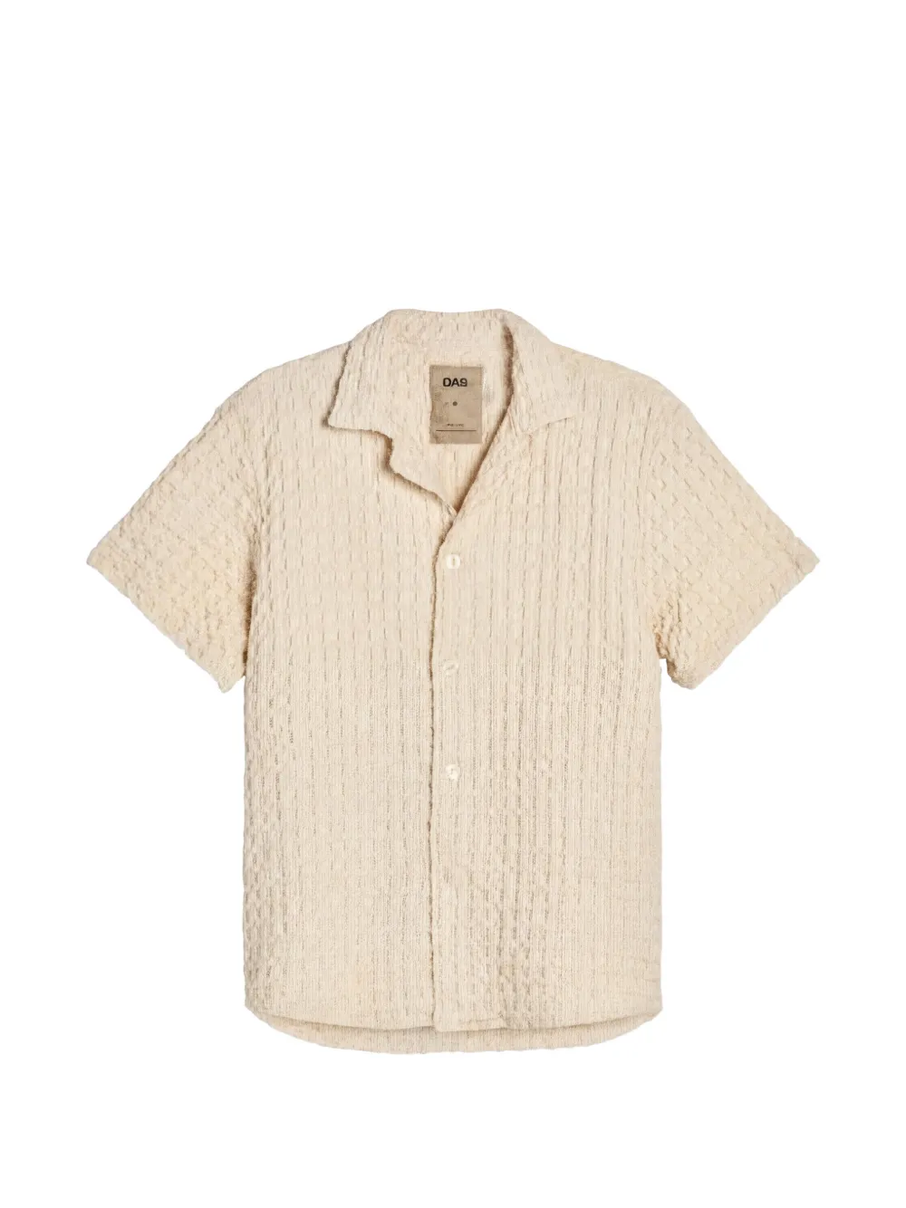 OAS Company Cuba waffle-knit shirt