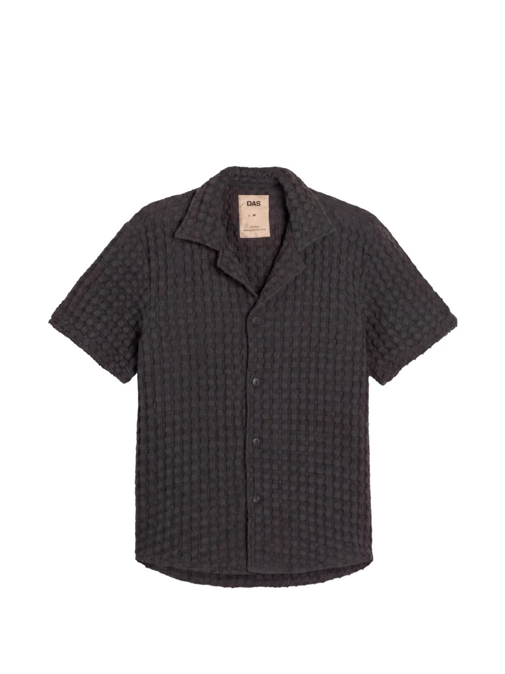 OAS Company Cuba waffle-knit shirt
