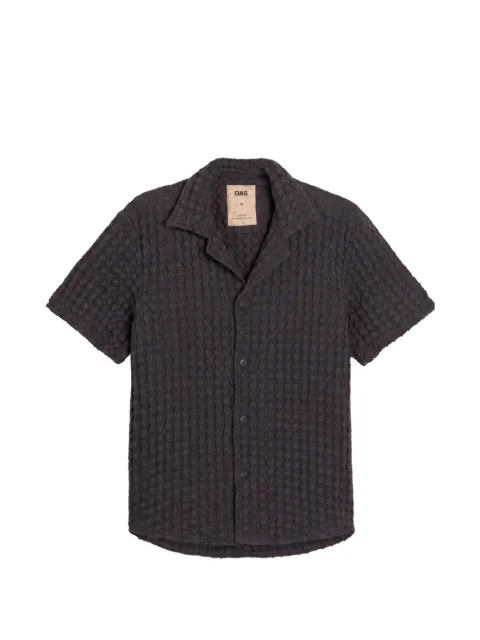OAS Company Cuba waffle-knit shirt