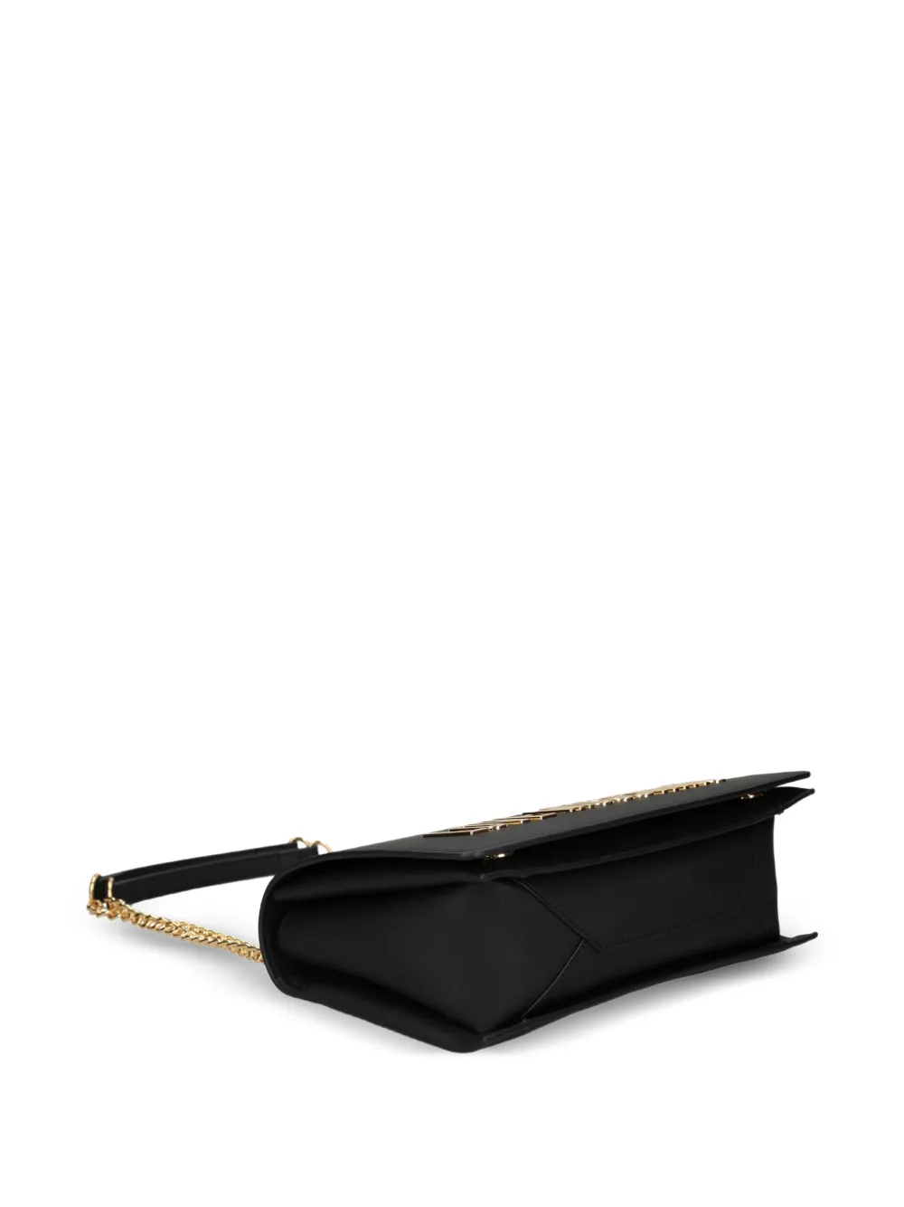 Love Moschino Schoudertas met logo Zwart