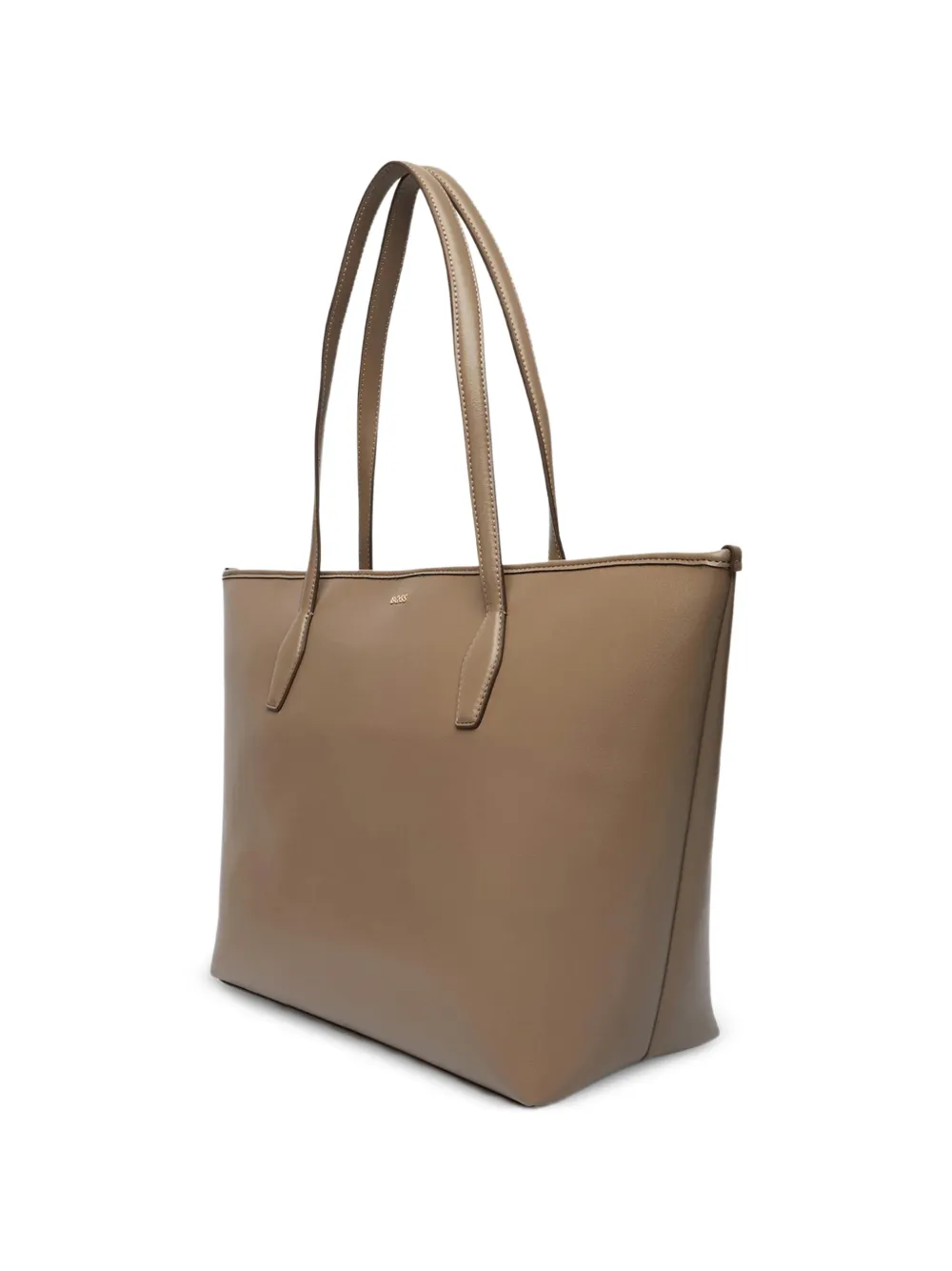 BOSS Shopper met logopatroon Bruin