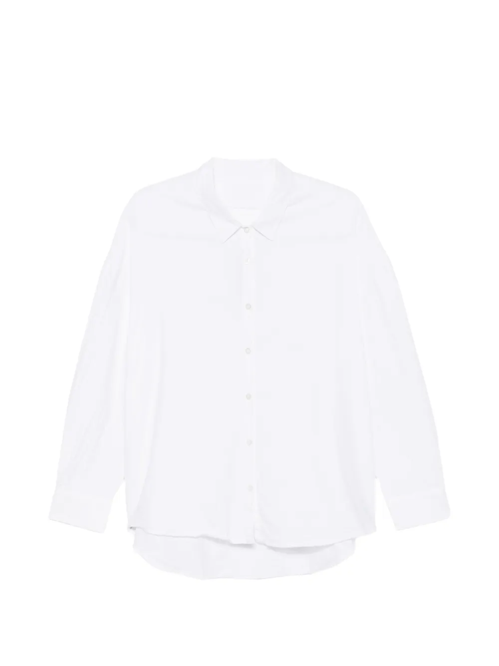 Private 0204 curved-hem shirt