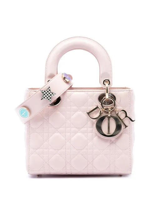 Christian Dior Pre-Owned 2016 Small Lambskin Cannage My ABCDior Lady Dior satchel