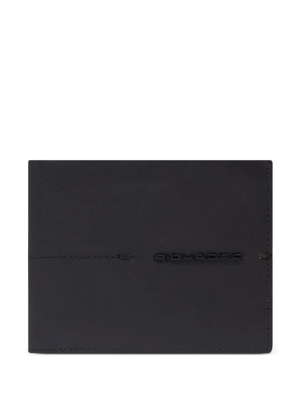 PIQUADRO logo-plaque bi-fold wallet - Schwarz
