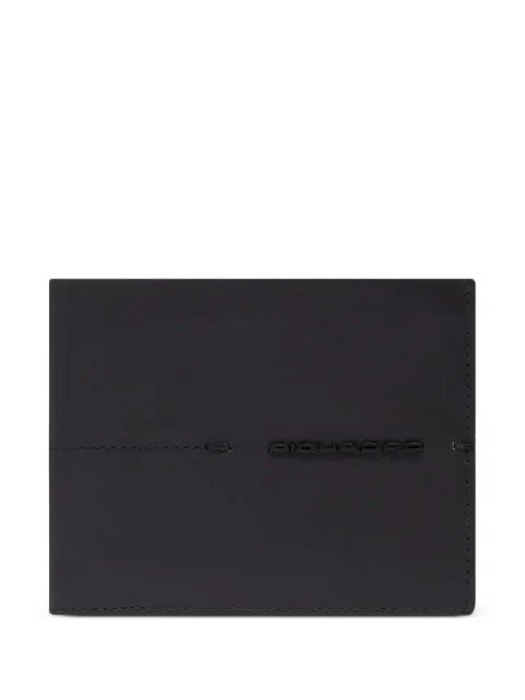PIQUADRO logo-plaque bi-fold wallet