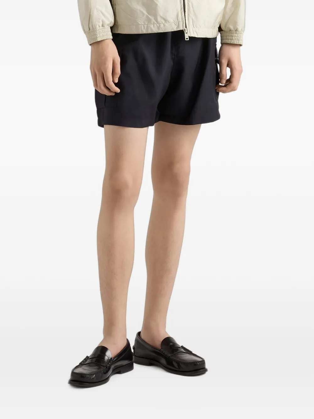 Prada mohair wool shorts - Blau