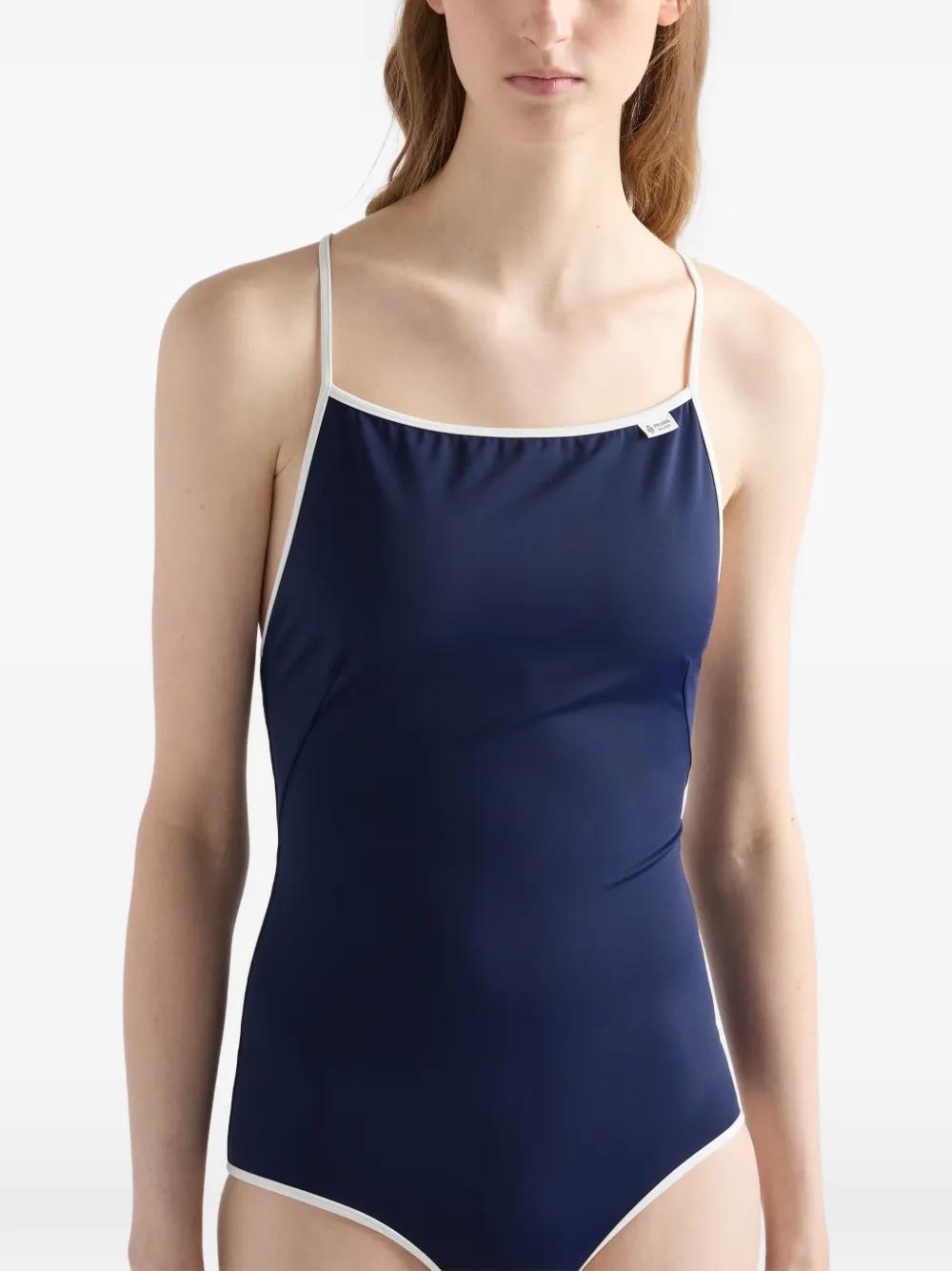Prada Jersey badpak Blauw