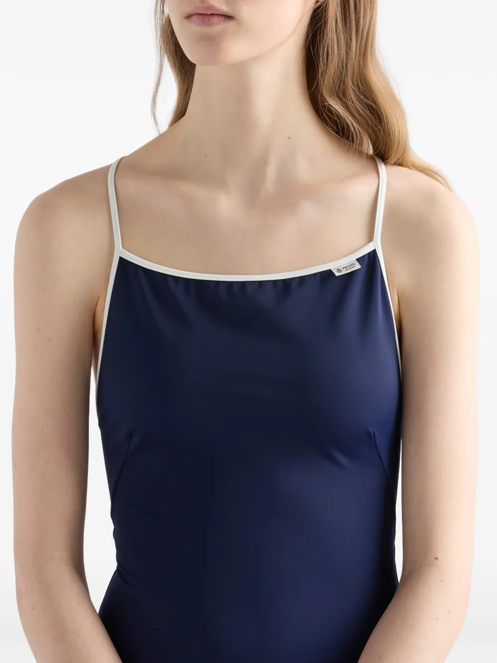 Prada Jersey badpak Blauw
