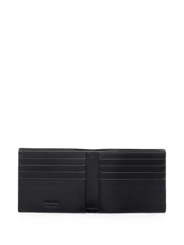 PRADA ブラック レザー ケース 財布 Prada レザー 財布 | ブラック