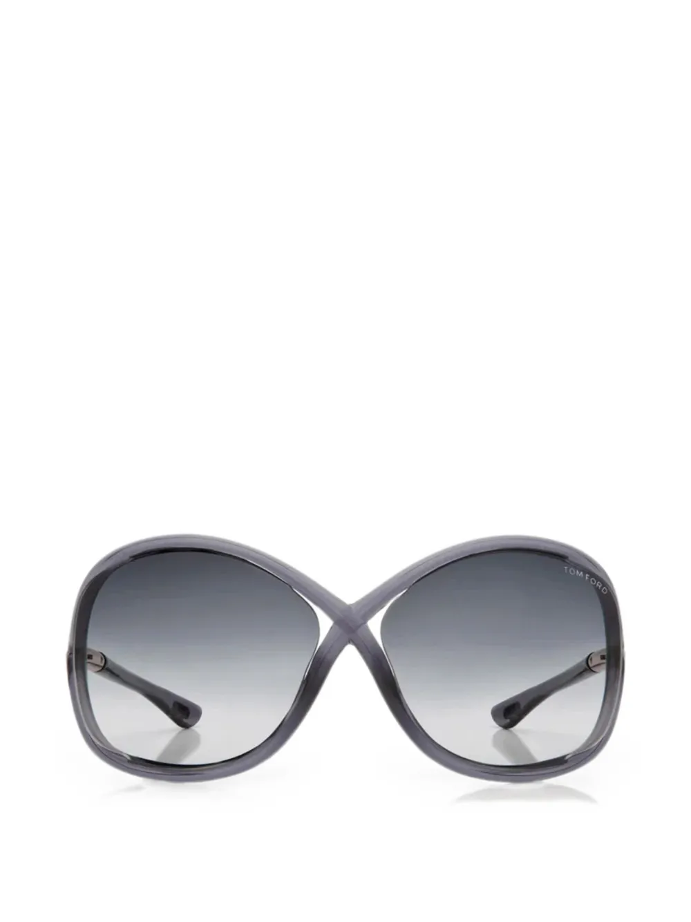 TOM FORD Eyewear Whitney geometric-frame sunglasses - Grigio