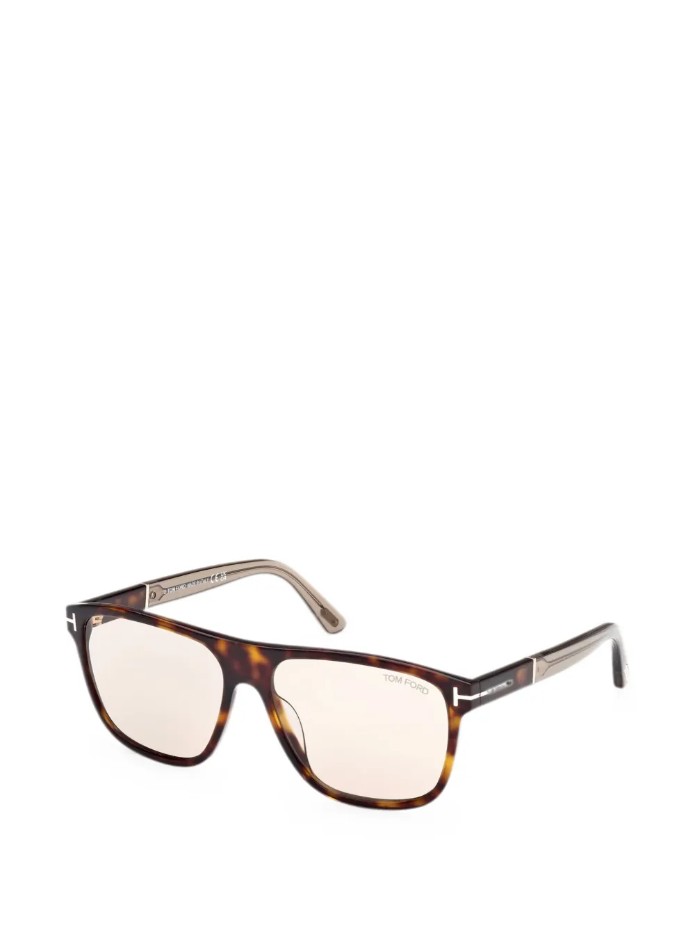 TOM FORD Eyewear Frances スクエアフレーム サングラス | ブラウン
