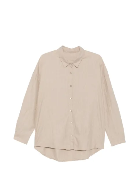 Private 0204 drop-shoulder curved-hem shirt