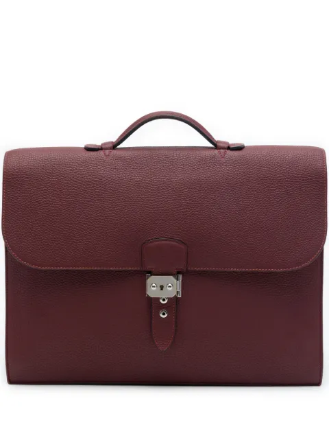 Hermès Pre-Owned 2010-2026 Clemence Sac A Depeches 38 business bag