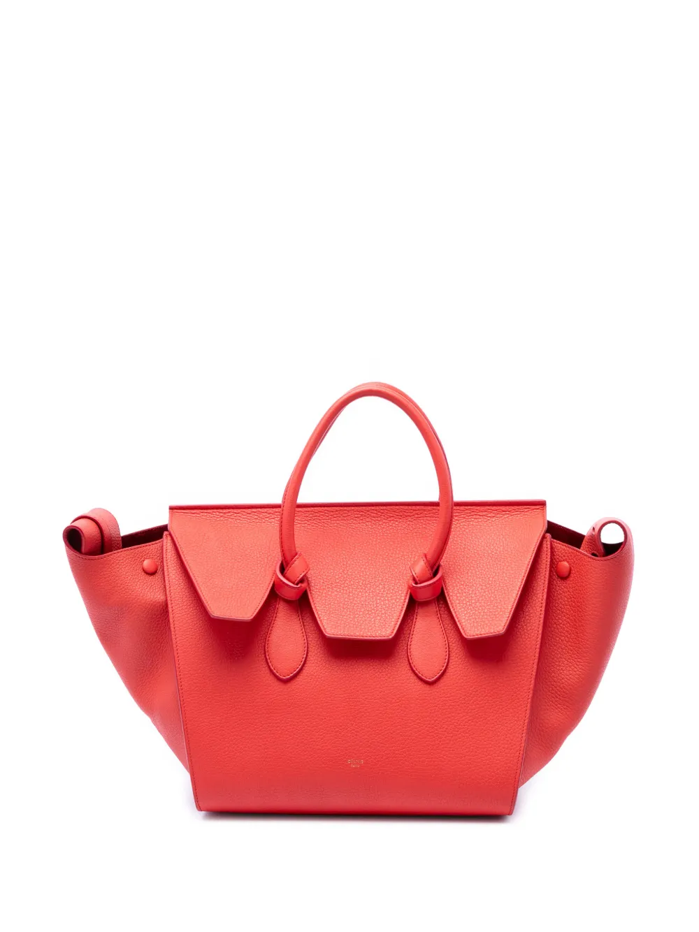 Celine Pre-Owned 2014 Medium Grained Calfskin Tie Knot tote bag - Rot