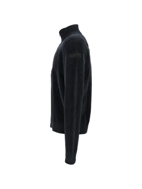 RRD mélange-effect zip-up cardigan