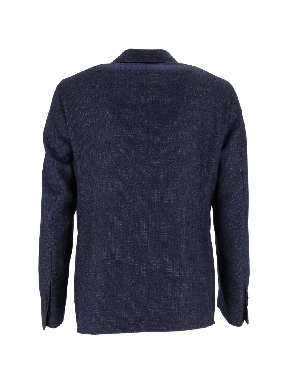 Brera Jack met puntige revers en dubbele rij knopen Blauw