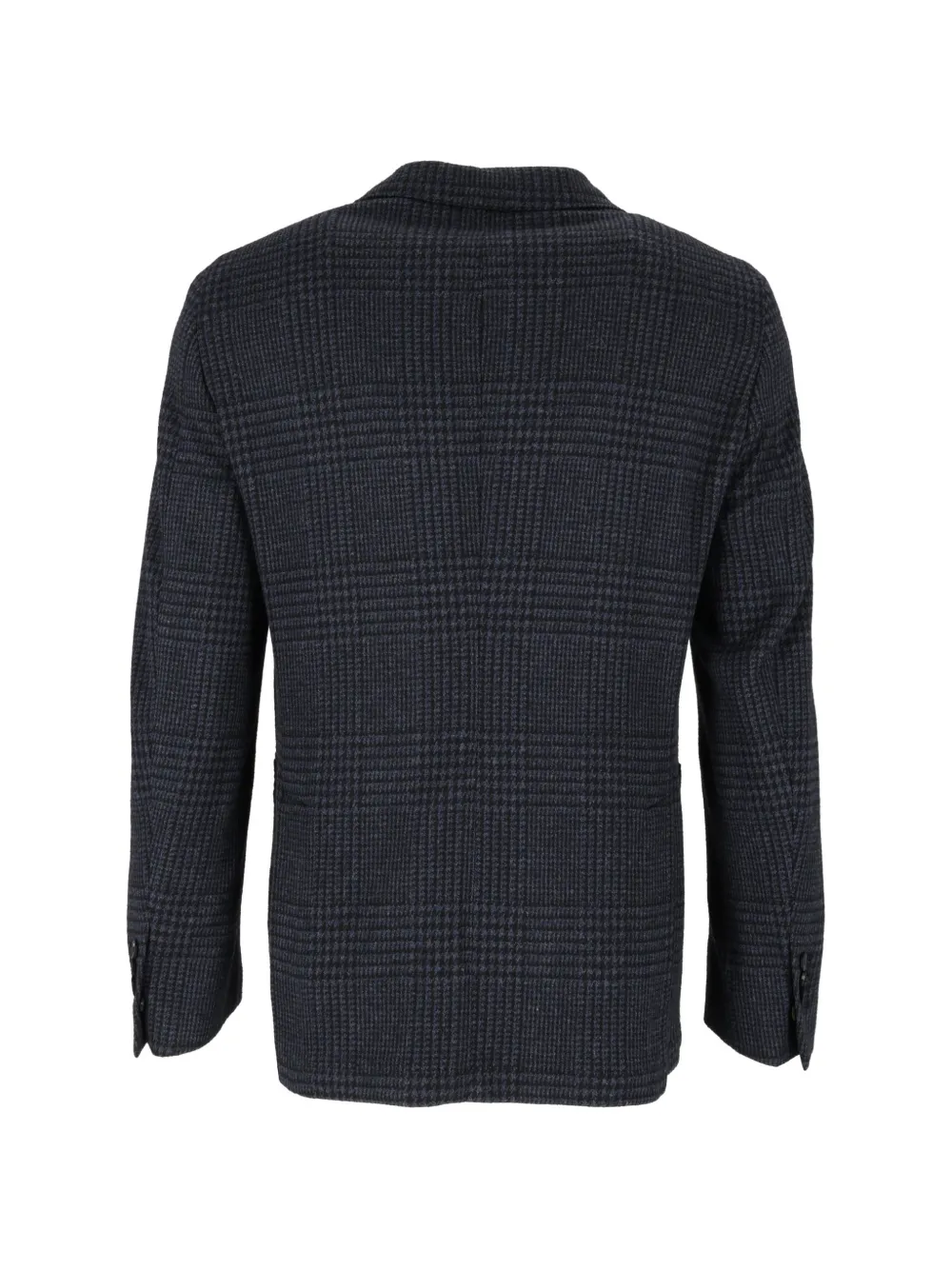 Brera Geruite blazer Blauw