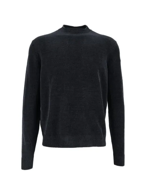 RRD velvet-effect crew-neck sweater