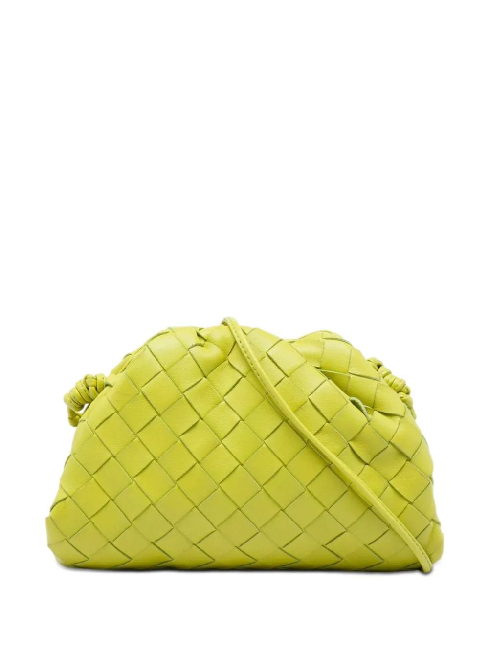 Bottega Veneta Pre-Owned 2012-2026 Nappa Intrecciato The Mini Pouch crossbody bag - Grün