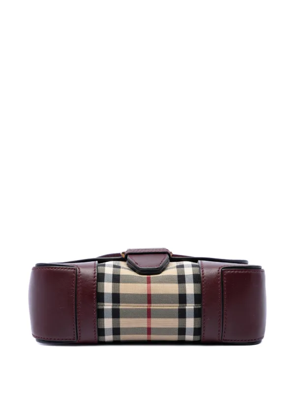 Burberry Pre-Owned 2000-2017 Small Haymarket Check Nylon And