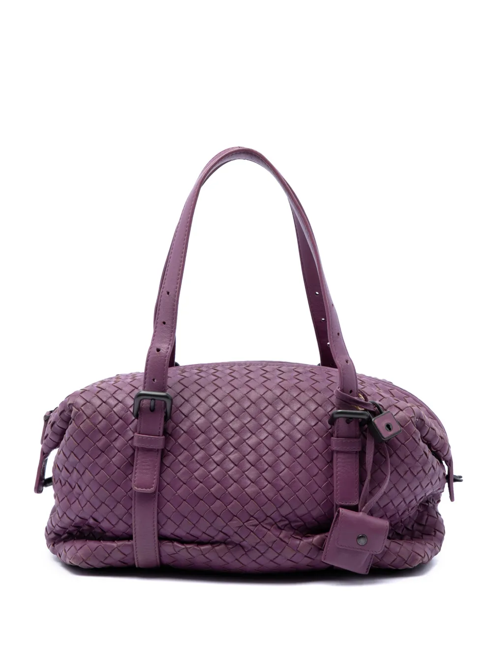 Bottega Veneta Pre-Owned 2012-2026 Nappa Intrecciato Montaigne shoulder bag - Violett