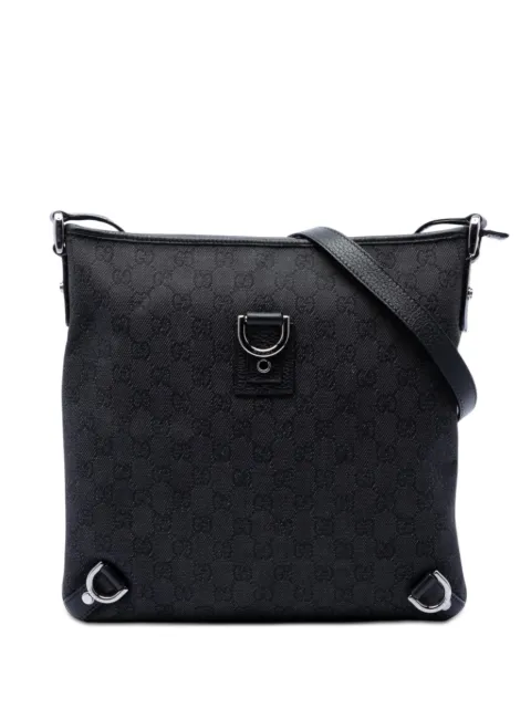 Gucci Pre-Owned bandolera vaquera Abbey con anilla en D y motivo GG 2000-2015