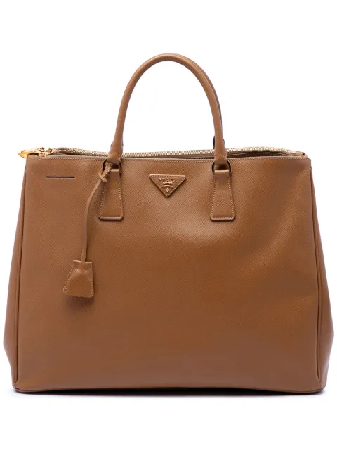 Prada Pre-Owned 2013-2026 Extra Large Saffiano Lux Galleria Double Zip tote bag