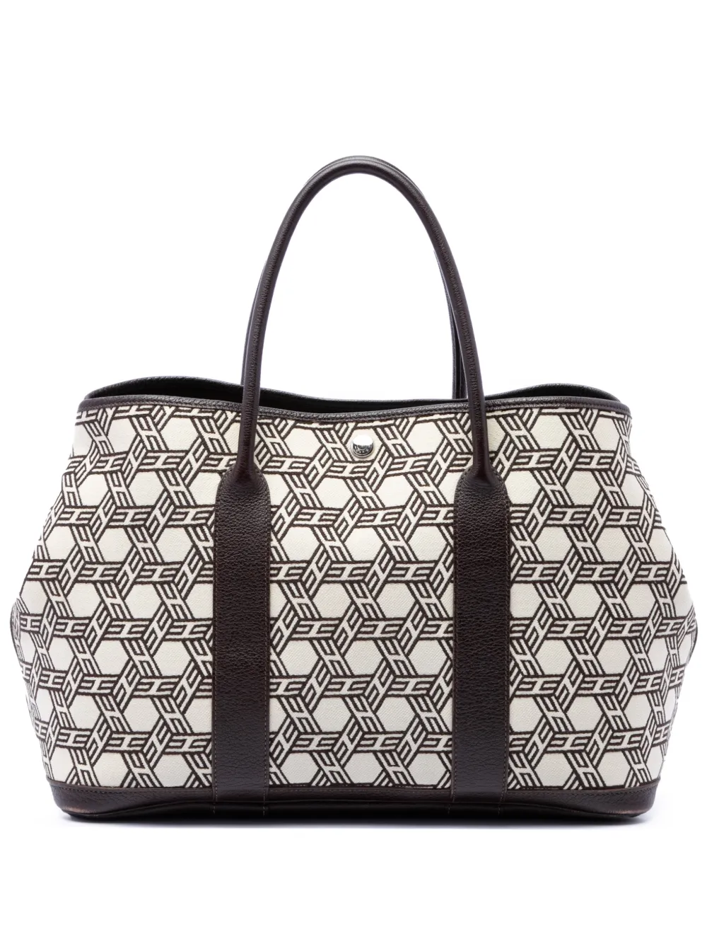 Hermès Pre-Owned 2007 Toile So H and Negonda Garden Party 36 tote bag - Bianco
