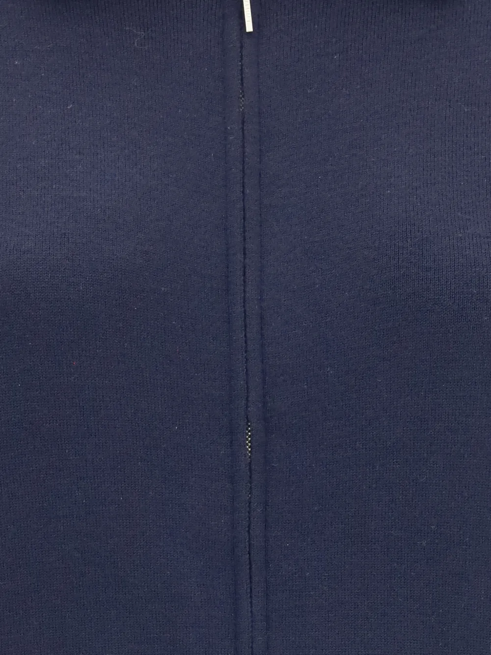 Giorgio Armani Ribgebreid jack Blauw