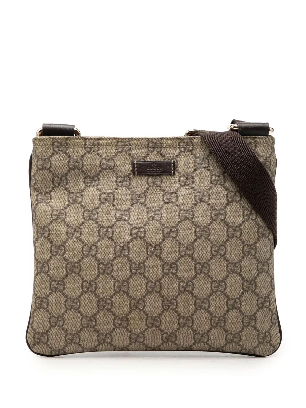 Gucci Pre-Owned 2000-2015 GG Supreme crossbody bag - Nude