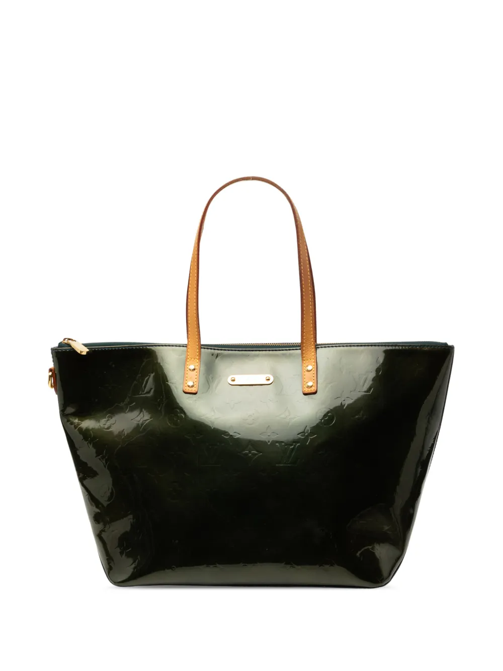 Louis Vuitton Pre-Owned 2009 Monogram Vernis Bellevue GM handbag - Verde