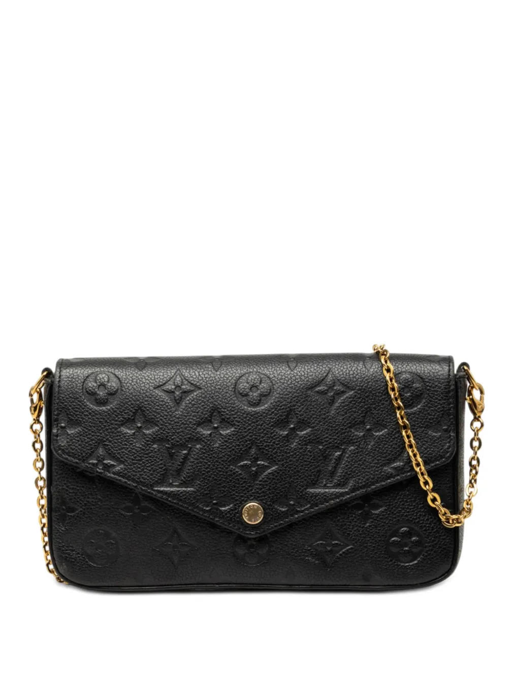 Louis Vuitton Pre-Owned 2018 Monogram Empreinte Pochette Felicie crossbody bag - Black