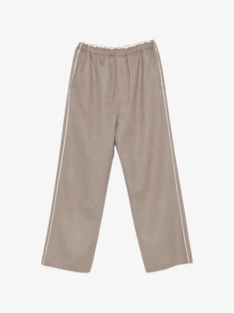 Carven side-stripe wide-leg trousers