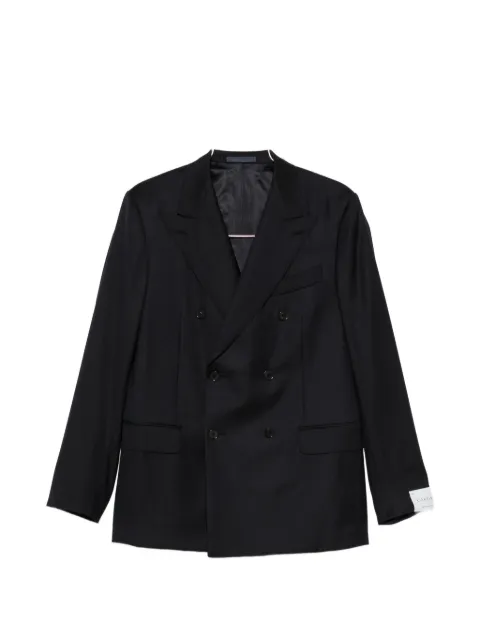 Caruso Norma double-breasted peak-lapel suit