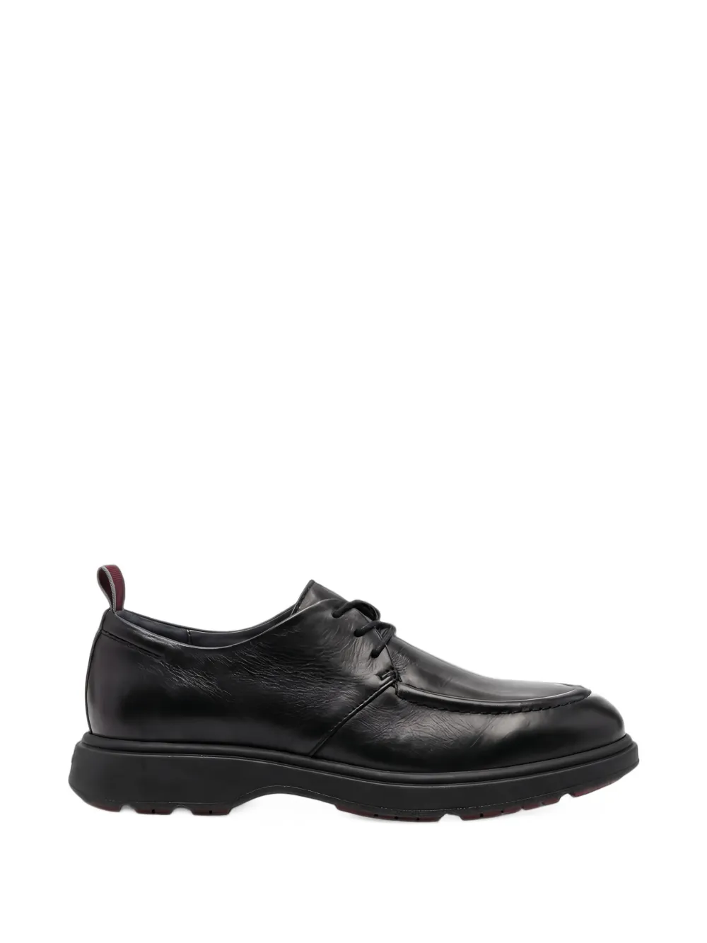 sturlini firenze Bufalo SC leather lace-up derby shoes - Schwarz