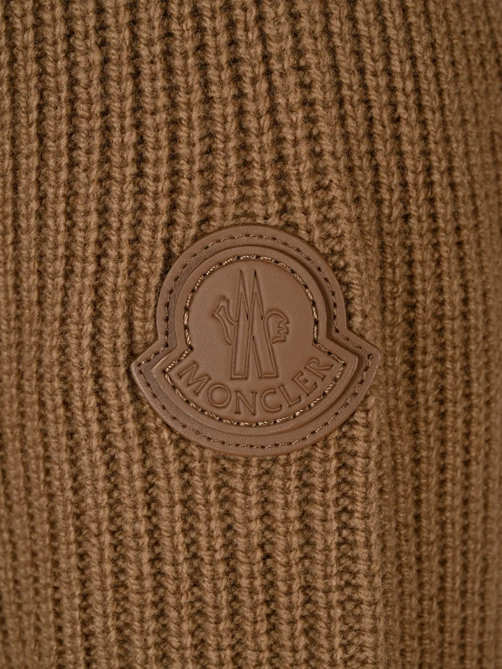 Moncler high-collar zip-up cardigan Bruin