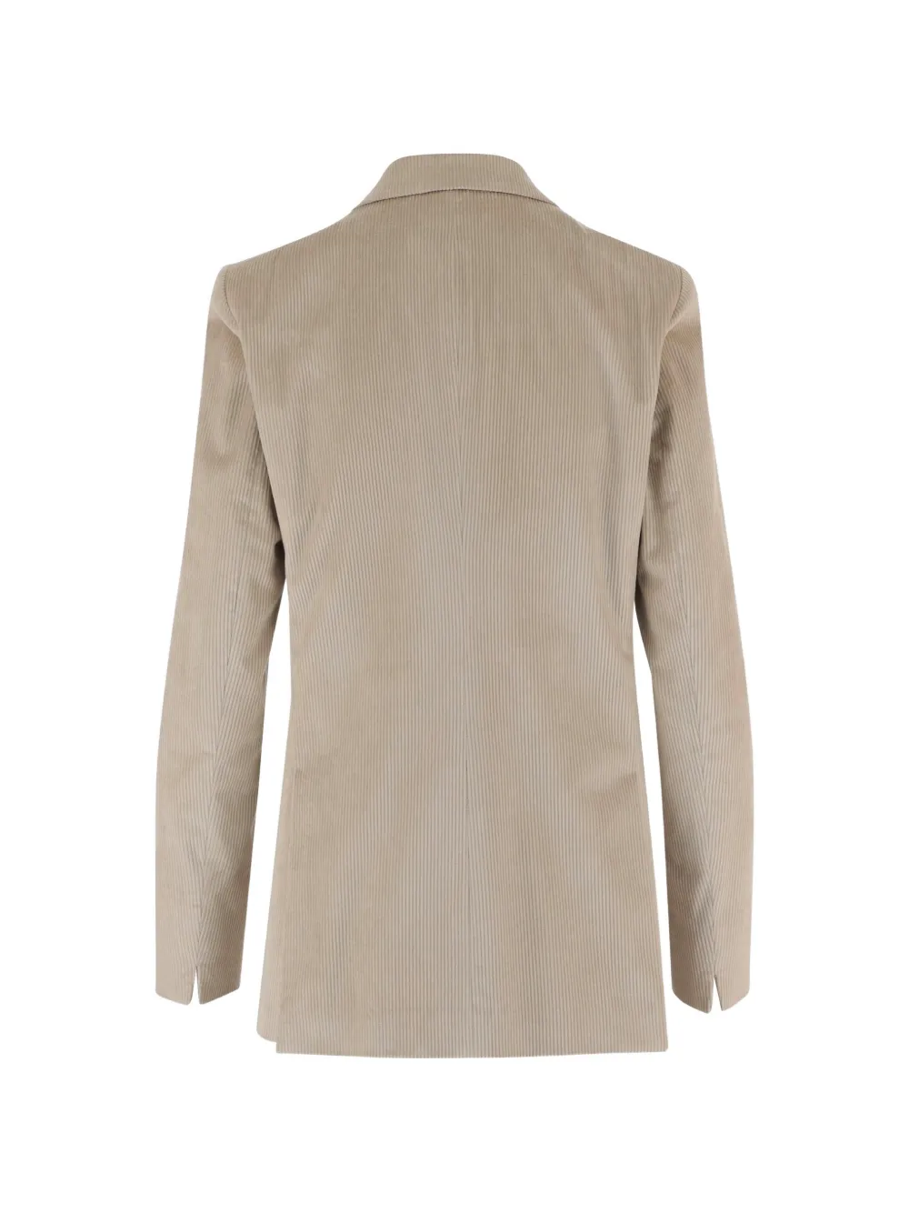 Lardini Ribfluwelen blazer Beige